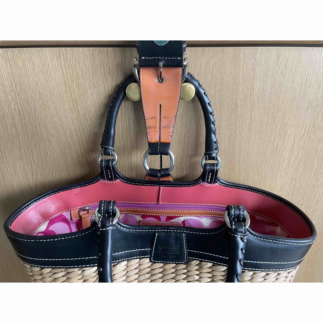 COACH(コーチ)のコーチ　COACH かごバッグ レディースのバッグ(かごバッグ/ストローバッグ)の商品写真