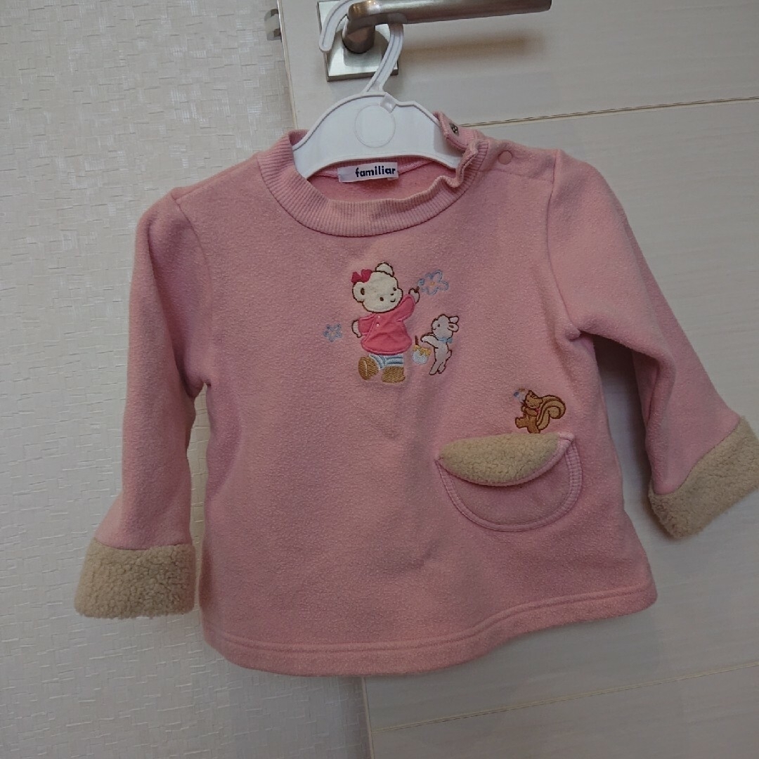 familiar(ファミリア)のトレーナー キッズ/ベビー/マタニティのキッズ服女の子用(90cm~)(Tシャツ/カットソー)の商品写真