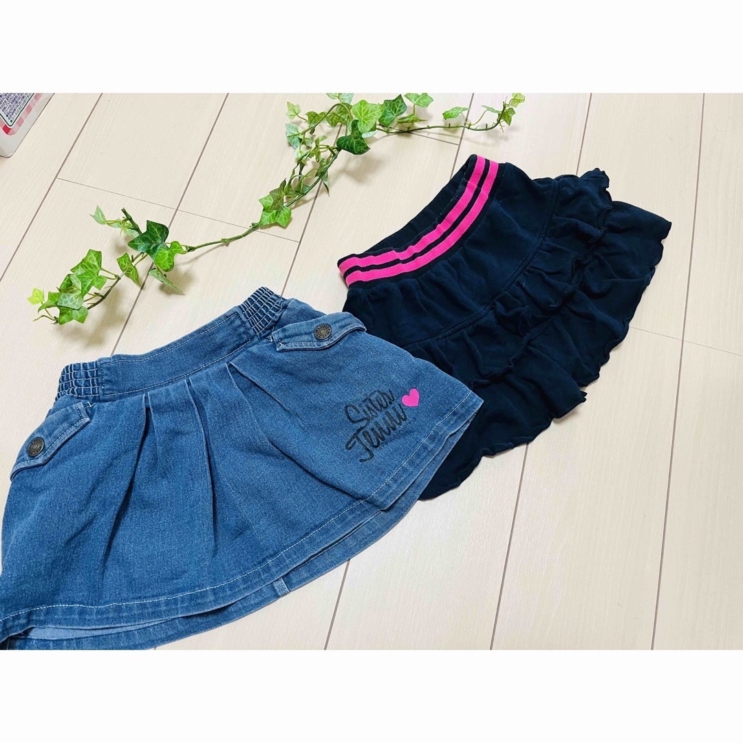 JENNI(ジェニィ)のsisterJENNI スカート２枚セット！ キッズ/ベビー/マタニティのキッズ服女の子用(90cm~)(スカート)の商品写真