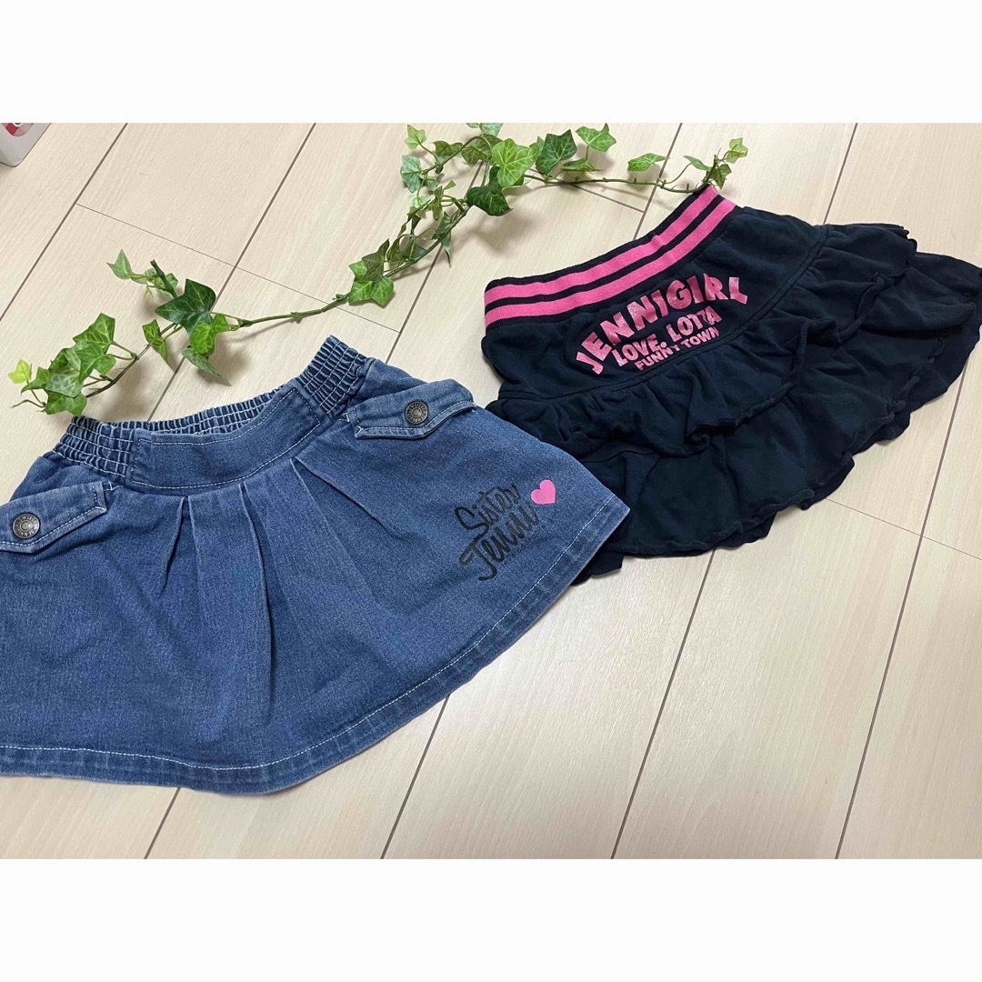 JENNI(ジェニィ)のsisterJENNI スカート２枚セット！ キッズ/ベビー/マタニティのキッズ服女の子用(90cm~)(スカート)の商品写真