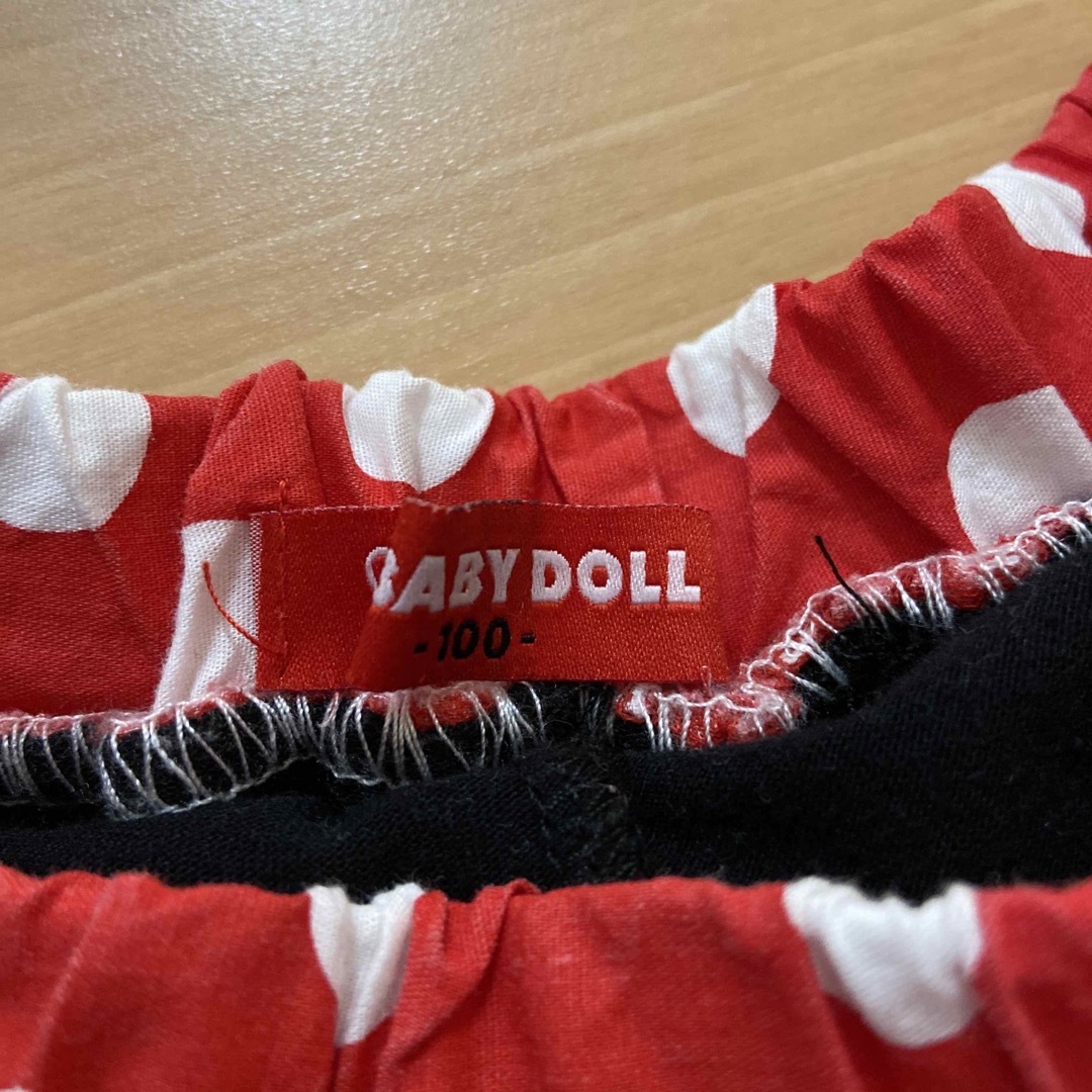 BABYDOLL(ベビードール)のBABY DOLL スカート　100cm キッズ/ベビー/マタニティのキッズ服女の子用(90cm~)(スカート)の商品写真