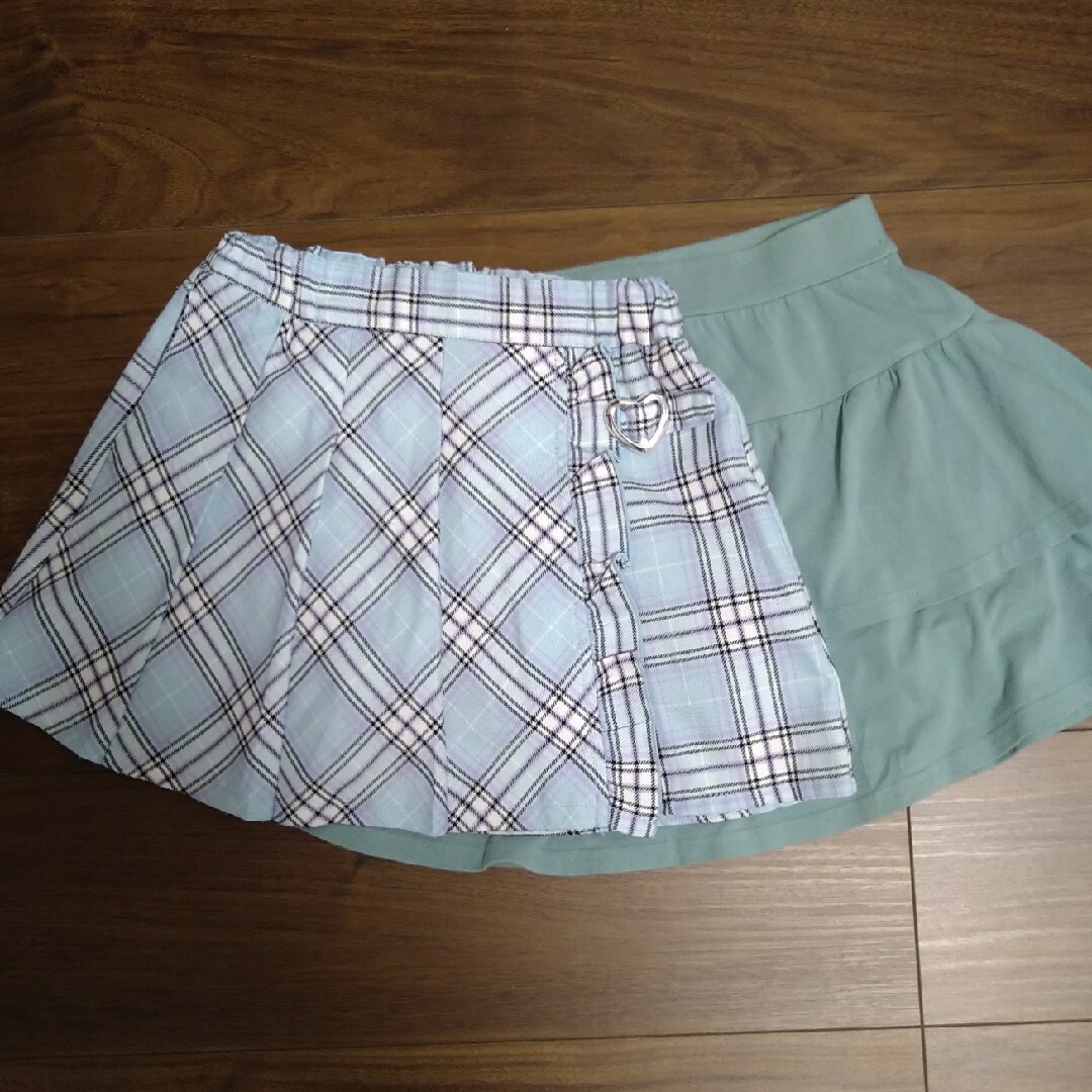 キッズ　スカート　130.140 キッズ/ベビー/マタニティのキッズ服女の子用(90cm~)(スカート)の商品写真