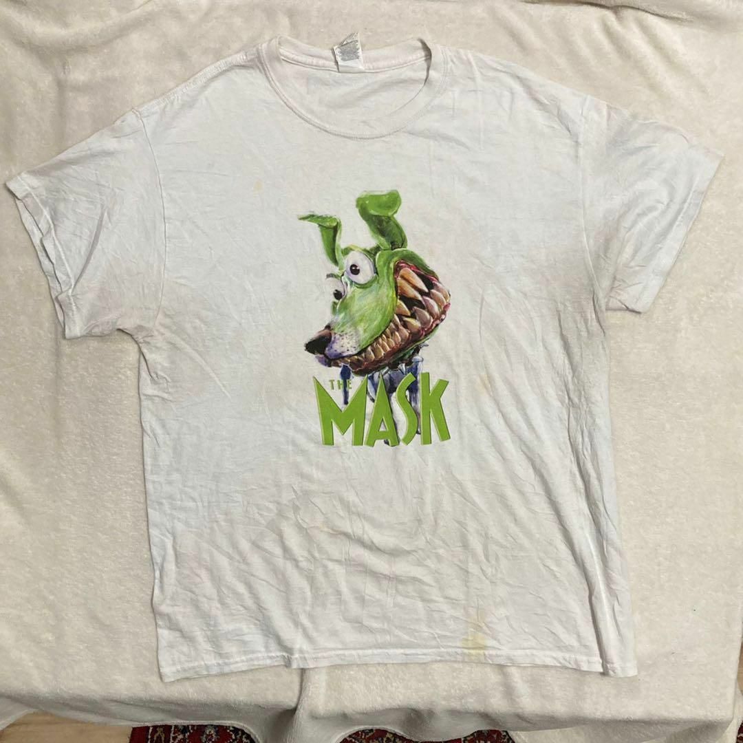 LWO ムービー Tシャツ 古着 90s 白 MASK　マスク　コメディ　映画