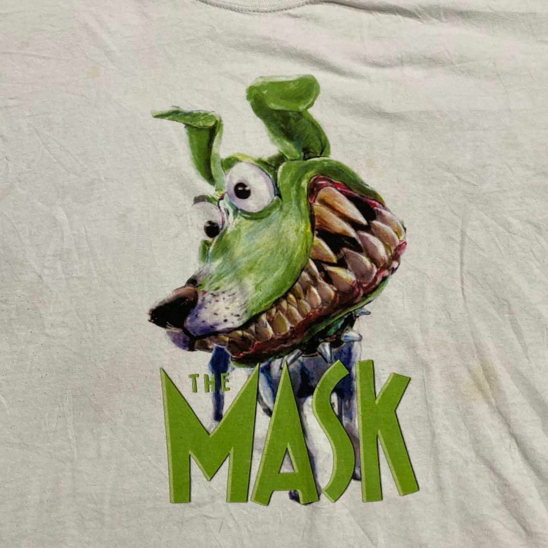 LWO ムービー Tシャツ 古着 90s 白 MASK マスク コメディ 映画の LWO ムービー Tシャツ 古着 90s 白 MASK マスク コメディ 映画の