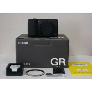 リコー(RICOH)のRICHO GR III 美品/多数おまけ付き(コンパクトデジタルカメラ)