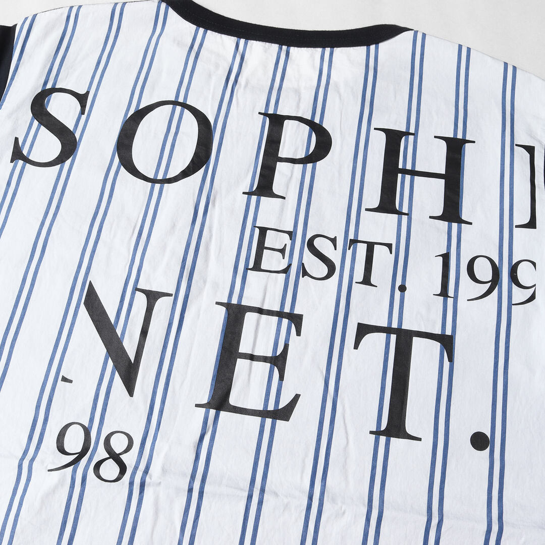SOPHNET ソフネット Tシャツ サイズ:S バックロゴ プリント 切替