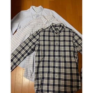 ユニクロ(UNIQLO)の【美品】ユニクロ チェックシャツ XL 3枚セット(シャツ)