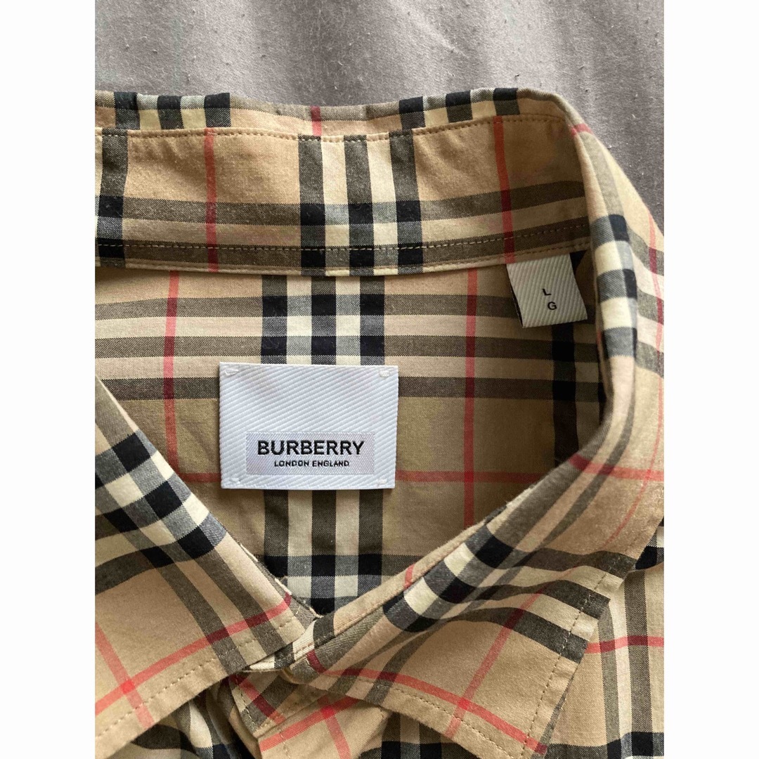 バーバリー ロングシャツ