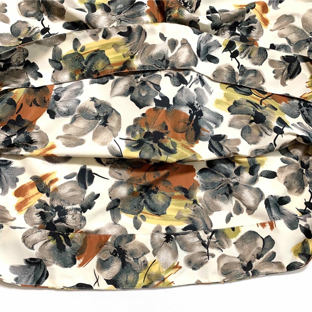 Marni - ☆マルニ MARNI フレンチスリーブ 花柄 フレア ワンピース