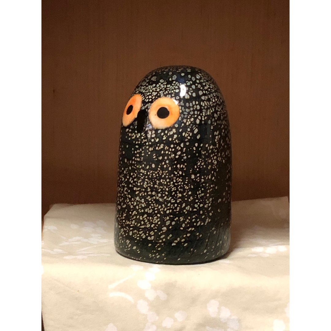 新品　iittala /イッタラ　バード　メンフクロウ　Barn Owl底約9㎝