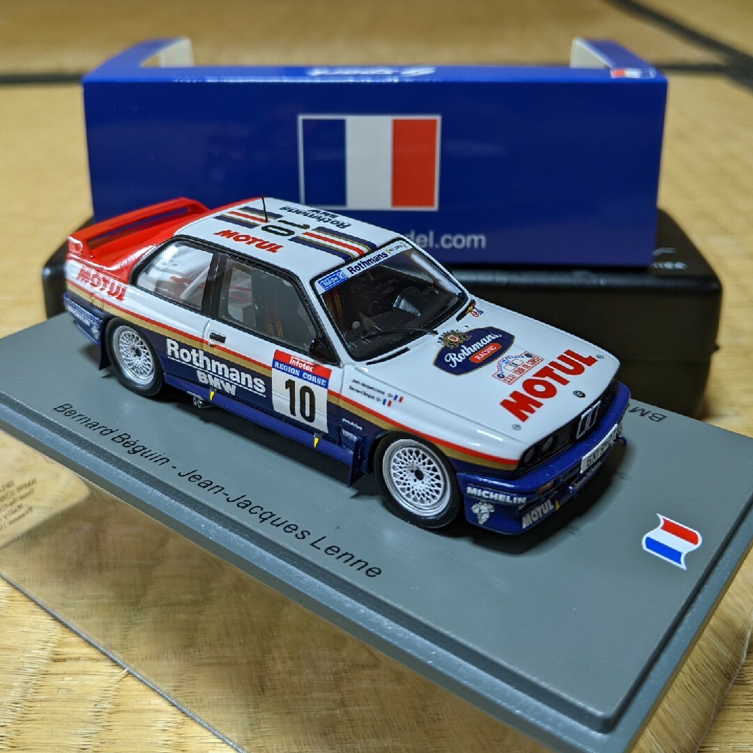 spark、スパーク1/43　BMW E30ミニカー