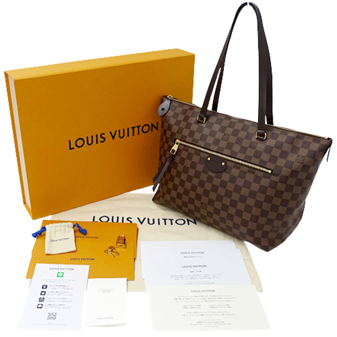 ルイ ヴィトン LOUIS VUITTON バッグ ダミエ レディース ブランド トートバッグ ショルダーバッグ イエナ MM N41013 ブラウン 肩掛け おしゃれ