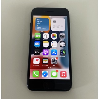 アイフォーン(iPhone)のiPhone7 128GB Softbank simフリー ブラック 中古 (スマートフォン本体)