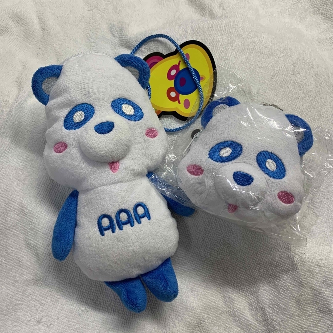 AAA(トリプルエー)のえ〜パンダ　ポーチ&小銭入？（未使用） エンタメ/ホビーのおもちゃ/ぬいぐるみ(その他)の商品写真