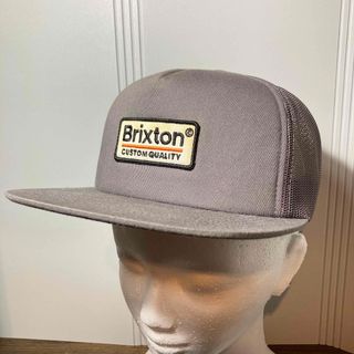 ブリクストン(BRIXTON)のBRIXTON メッシュキャップ　グレー　フリーサイズ(キャップ)