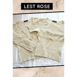 レストローズ(L'EST ROSE)のLEST ROSE ツインニット アンサンブル(アンサンブル)