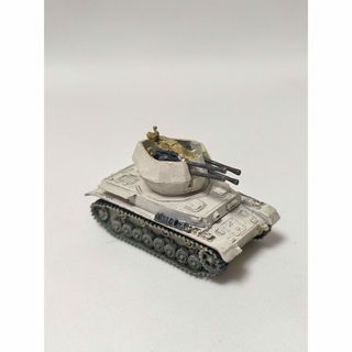 カイヨウドウ(海洋堂)の1/144 Ⅳ号対空戦車 ヴィルベルヴィンド 冬季迷彩 WTM8弾(模型/プラモデル)