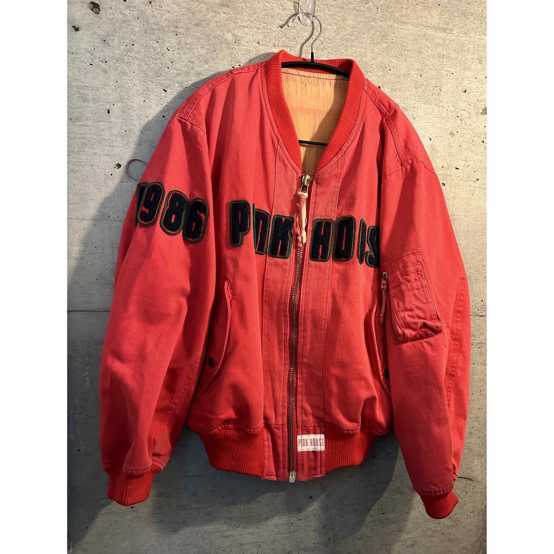 SALE／37%OFF】 ピンクハウス PINKHOUSE ブルゾン 1986 赤 レッド