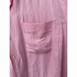 90s ビッグポロ 半袖シャツ caldwell  シルク 開襟オープンカラー