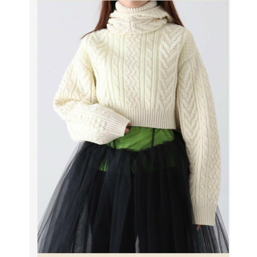 noir kei ninomiya - noir kei ninomiya 22FW ウールニットの通販 by