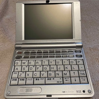 セイコー(SEIKO)のSEIKO SII 英語学習機電子辞書　SR-E6000 使用頻度僅か　美品(電子ブックリーダー)