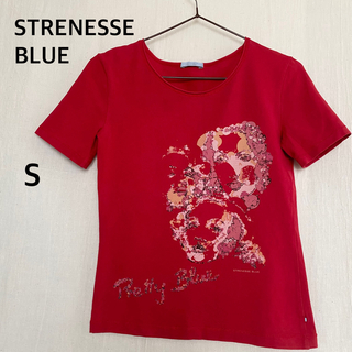 STRENESSE BLUE ストラネス　レッド系　半袖　Tシャツ(Tシャツ(半袖/袖なし))