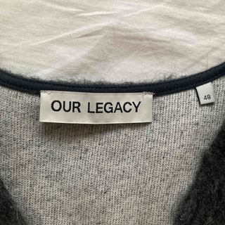 OUR LEGACY*ダブルロックベスト Vネック アルパカ混 ヘアリーの通販 by