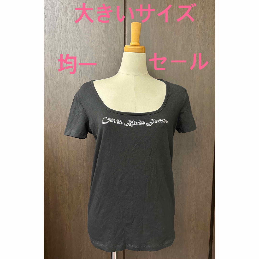 カルバンクライン レディース カットソー  Tシャツ ビシュー レディースのトップス(Tシャツ(半袖/袖なし))の商品写真