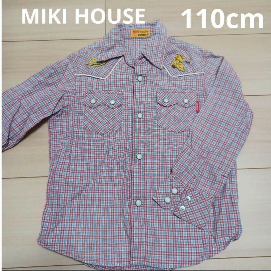 mikihouse - ミキハウス MIKI HOUSE １1０cm 長袖 シャツの通販 by み ...