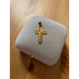 ジュエリーツツミ(JEWELRY TSUTSUMI)の18金　ペンダントトップ　クロス(ネックレス)