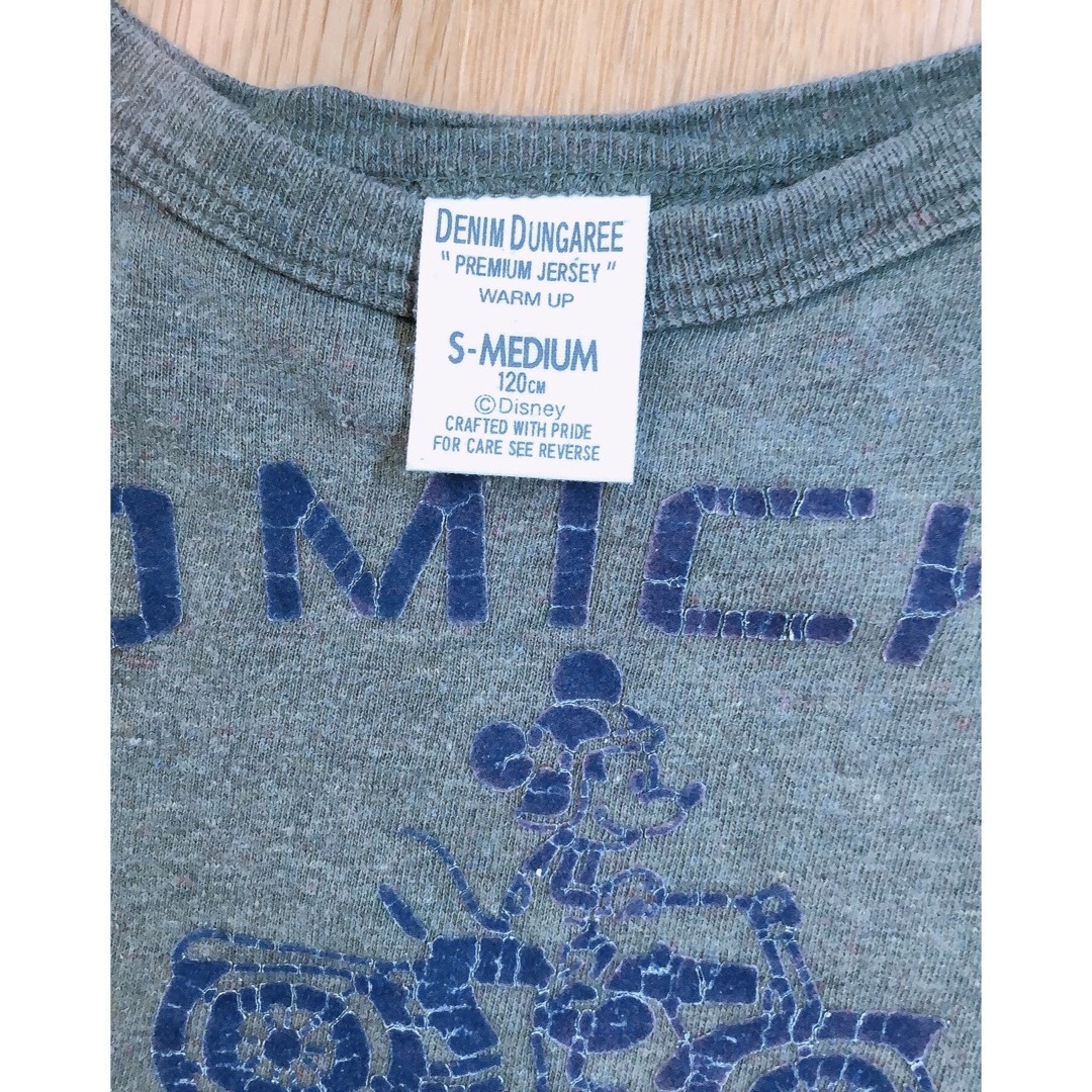 DENIM DUNGAREE(デニムダンガリー)のデニムダンガリー  ゴーミッキーT 120 キッズ/ベビー/マタニティのキッズ服男の子用(90cm~)(Tシャツ/カットソー)の商品写真