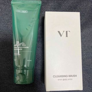 ブイティー(VT)のVT CICA MILD FORM CLEANSER ブラシ付き(洗顔料)