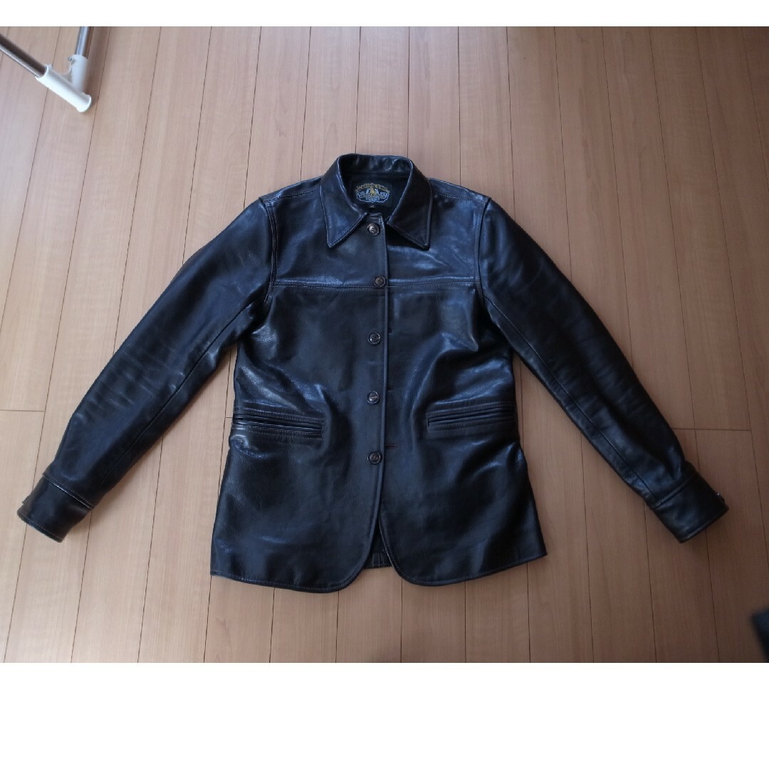 【寿司屋様専用】DOUBLE  HELIX　AUTO REVOLUTION メンズのジャケット/アウター(レザージャケット)の商品写真