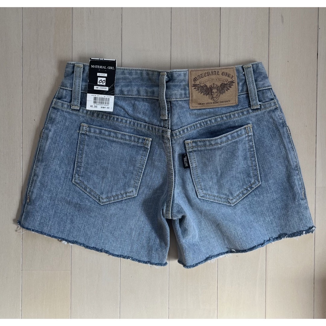 MaterialGirl(マテリアルガール)のMATEREAL GIRL DENIM SHORT SIZE 00 レディースのパンツ(ショートパンツ)の商品写真