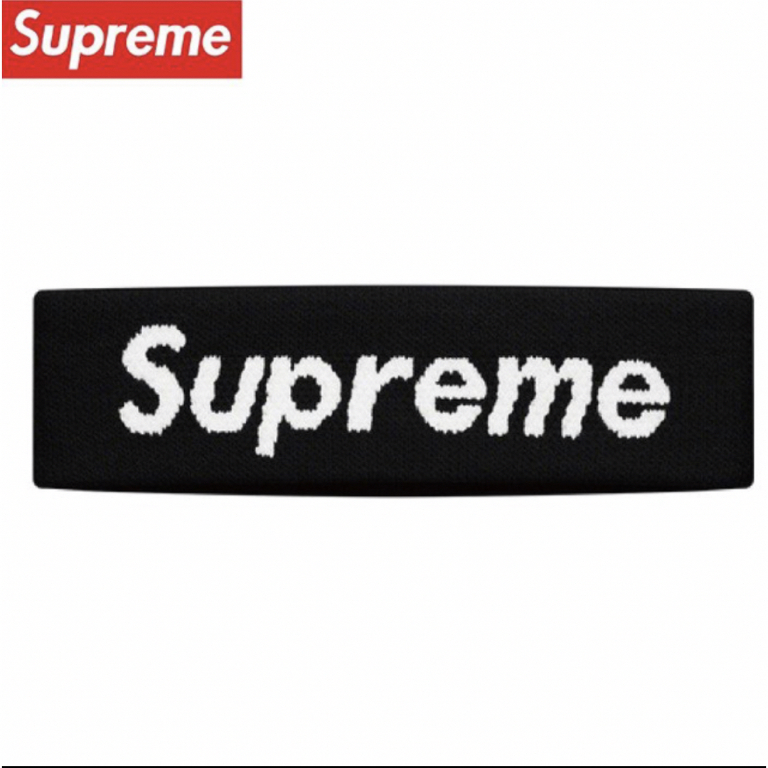 supreme NIKE NBA Headband 黒 - ヘアバンド