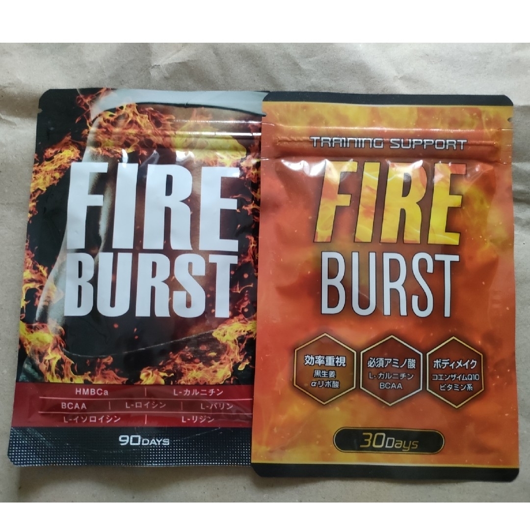 FIRE BURST 2種類セット コスメ/美容のダイエット(ダイエット食品)の商品写真