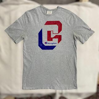 チャンピオン(Champion)のLVA  Tシャツ Champion 90s グレ チャンピオン　ロゴ　Cマーク(Tシャツ/カットソー(半袖/袖なし))