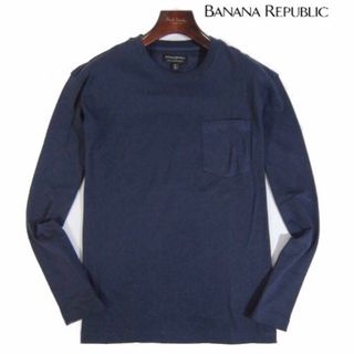 バナナリパブリック(Banana Republic)の【BANANA REPUBLIC】クルーネック長袖カットソー ロンT・XLサイズ(Tシャツ/カットソー(七分/長袖))