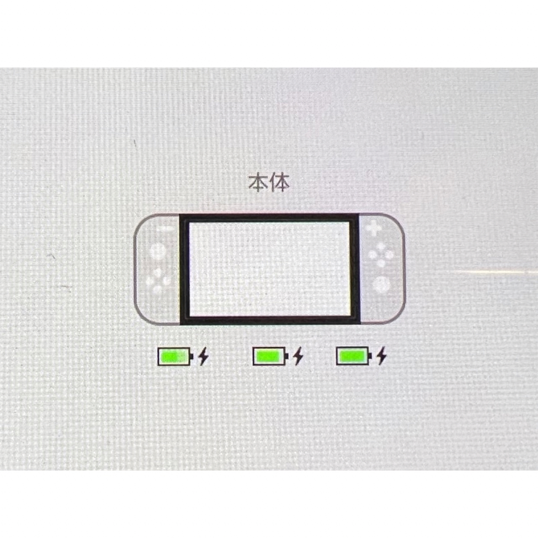 カスタムメイド　Switch ジョイコン　ホワイトカラー【⑨】 エンタメ/ホビーのゲームソフト/ゲーム機本体(家庭用ゲーム機本体)の商品写真