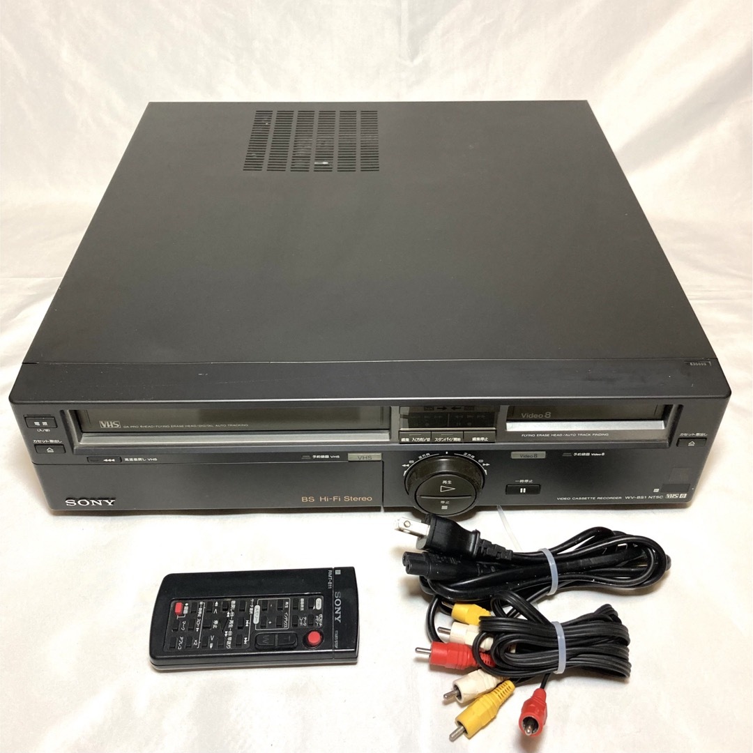 SONY HI8 VHSビデオデッキ WV-TW1 動作美品 - 映像機器 SONY HI8 VHSビデオデッキ WV-TW1 動作美品 - 映像機器