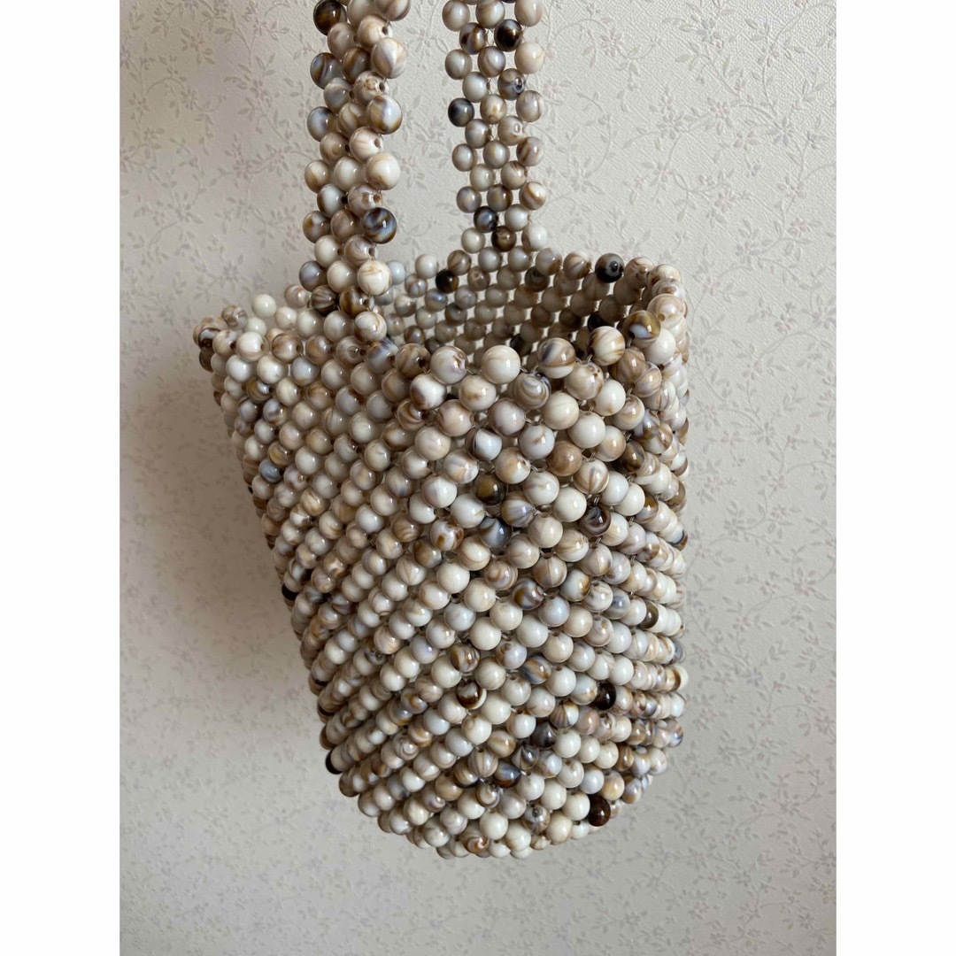 LEON BRIE beads bag