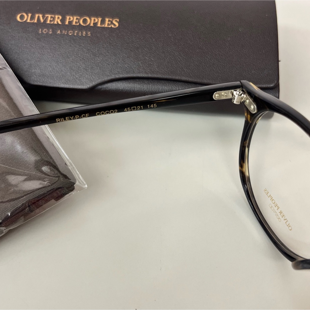 Oliver Peoples(オリバーピープルズ)のOLIVER PEOPLES  RILEY-P-CF 眼鏡フレーム メンズのファッション小物(サングラス/メガネ)の商品写真