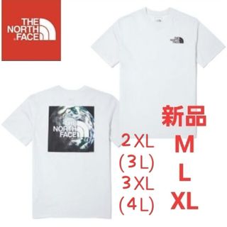 ザノースフェイス(THE NORTH FACE)のTHE NORTH FACE　ノースフェイス　新品　地球　半袖　トップス　4L(Tシャツ/カットソー(半袖/袖なし))