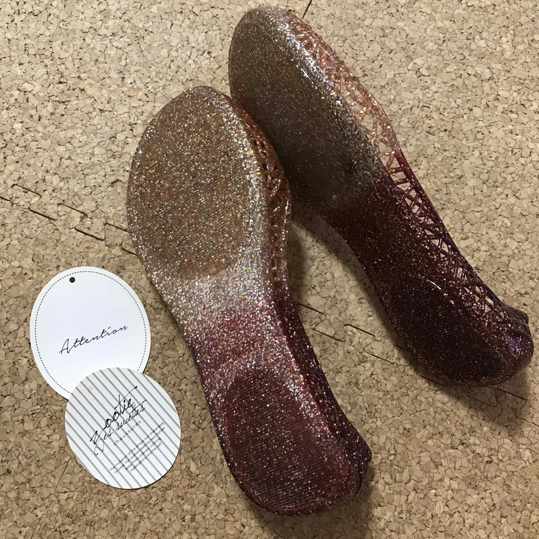 ラバーサンダル（Ｌサイズ） レディースの靴/シューズ(バレエシューズ)の商品写真
