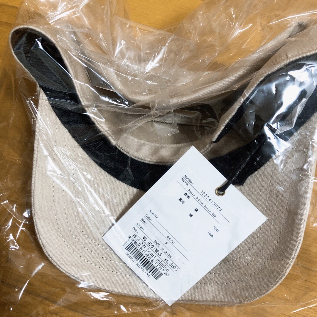 Her lip to(ハーリップトゥ)の新品　herlipto Basic Cotton Satin Cap レディースの帽子(キャップ)の商品写真