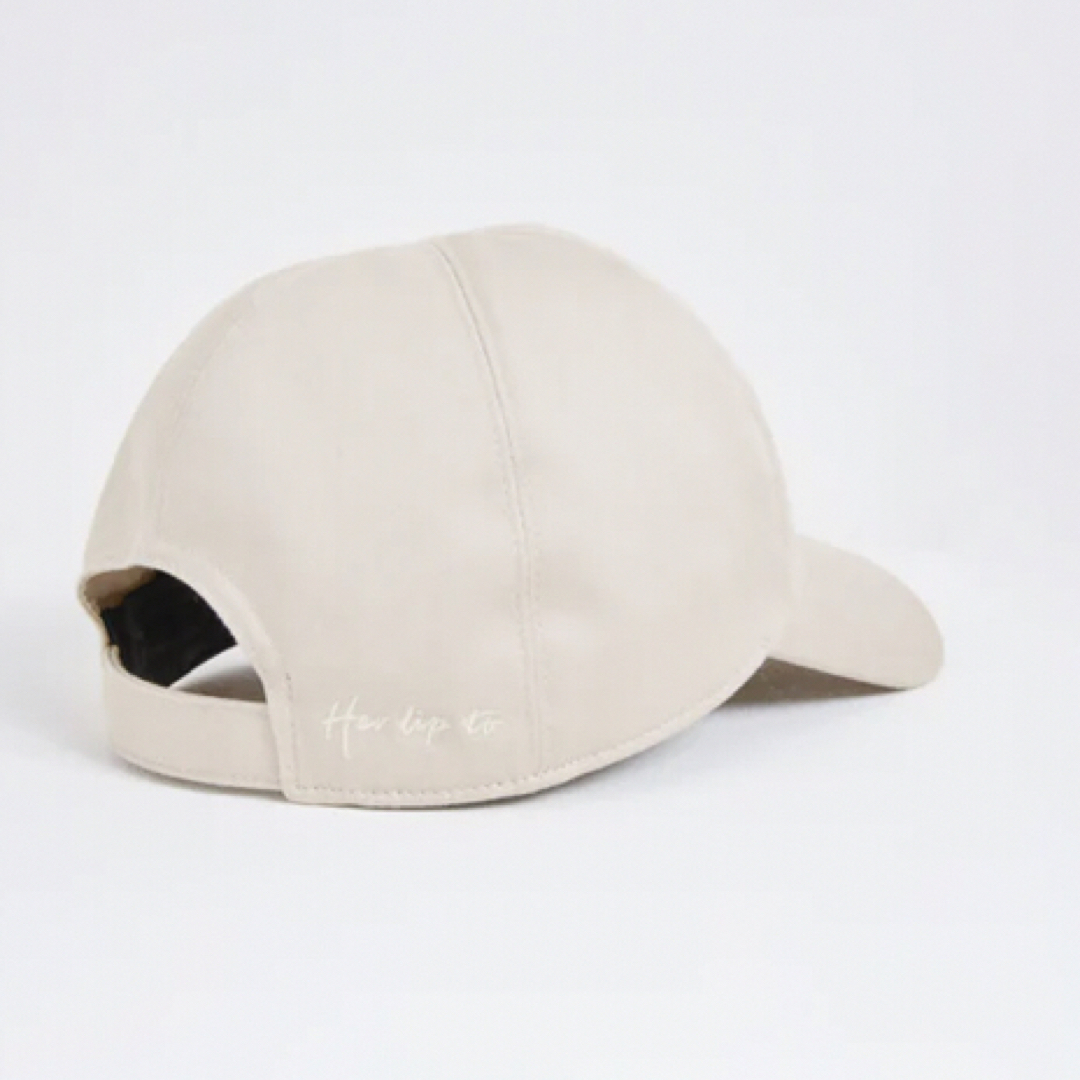 Her lip to(ハーリップトゥ)の新品　herlipto Basic Cotton Satin Cap レディースの帽子(キャップ)の商品写真