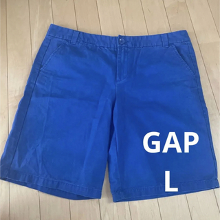 ギャップ(GAP)のGAP ブルーショートパンツ　L(ショートパンツ)