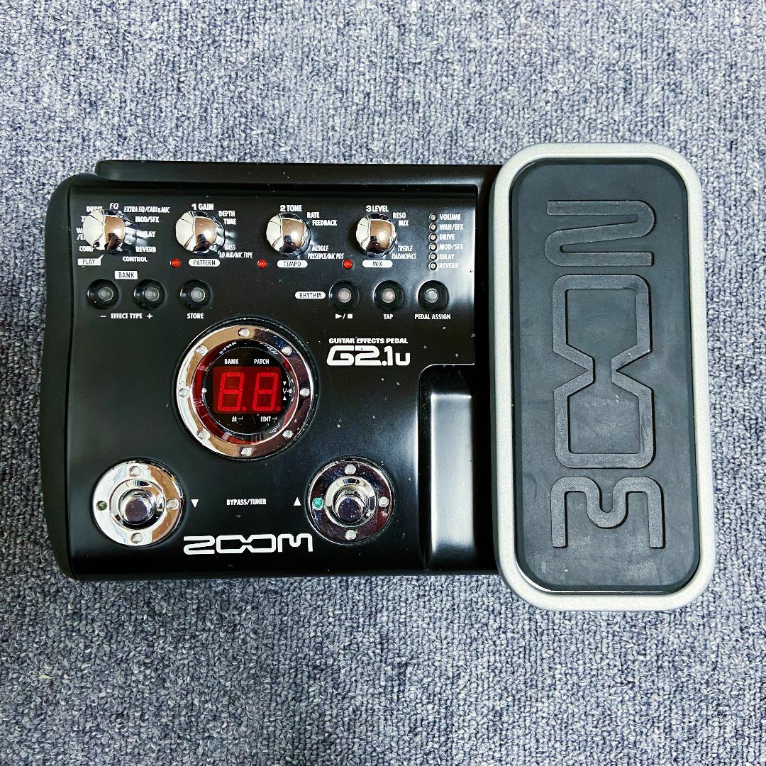 Zoom(ズーム)のZOOM G2.1u フットスイッチマルチエフェクター 楽器のギター(エフェクター)の商品写真