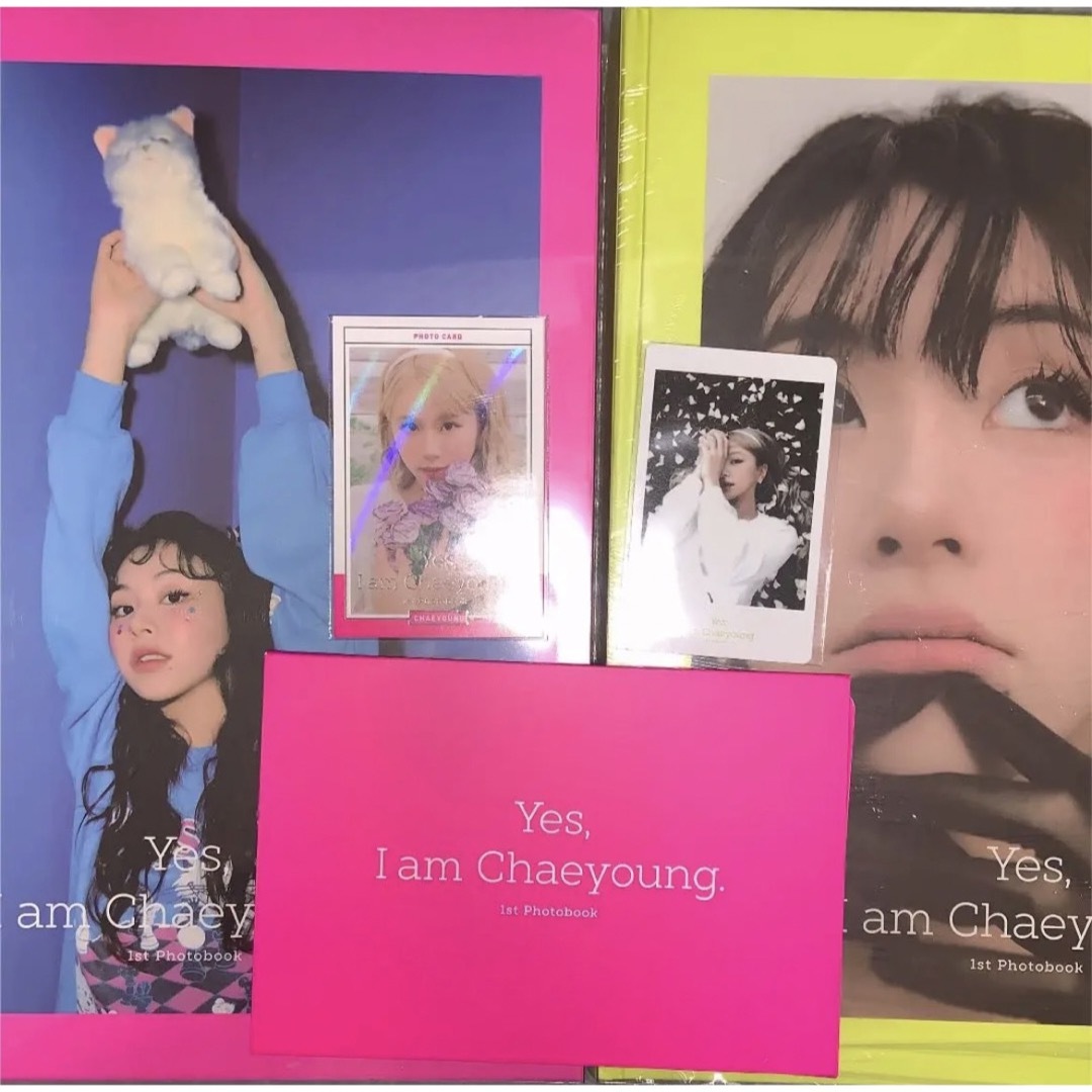 yes I am chaeyoung  写真集 エンタメ/ホビーのタレントグッズ(アイドルグッズ)の商品写真