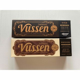 vussen ビュッセン 歯磨き粉 15と28(歯磨き粉)